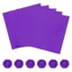 thumbnail image 1 of Uxcell 100 Pcs 5 x 5 Pulgadas Envolturas de Caramelo de Papel de Aluminio, Morado, 1 of 6