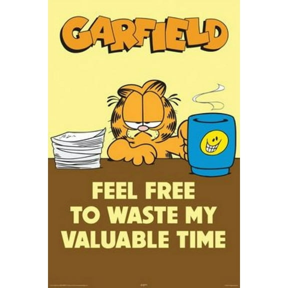 Garfield - Office Laminated Poster (24 x 36)