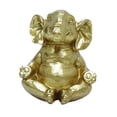 thumbnail image 2 of Figura de elefante de yoga, adorno de escritorio, colección moderna, artesanía de resina, decoración del hogar Estilo A, 2 of 8