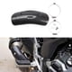 thumbnail image 2 of Kit de protección de tubo intermedio para escape de motocicleta universal con 2 abrazaderas Fibra de carbon, 2 of 9