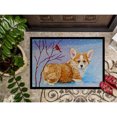 thumbnail image 3 of Carolines Treasures 7327JMAT Corgi Pup Snow Cardinal Doormat 24x36 36"L x 24"W multicolor, 3 of 4