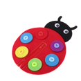 thumbnail image 1 of Aprendizaje Habilidades básicas para la Aprender a vestirse - Mariquita SM SunniMix Zipper Button Toy, 1 of 7