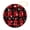 pattern-4, variant on Ceramics Ornaments Merry Christmas Rooster Christmas Bauble Rooster Painting Country Christmas Tree Ceramic Ornament Decoration Funny Gifts for Women/Men