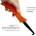 thumbnail image 3 of Cuchillo de gancho de costura, herramienta de limpieza de juntas de pared de piso de baldosas, cuchillo de gancho de costura, herramienta de construcción de ranuras de costura, 3 of 5