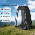 thumbnail image 6 of Pop up Sports Tent,Waterproof Outdoor Pod,Portable All-Weather Shelter for Outdoor Events,Camping,Fishing and Beach,Black, 6 of 8
