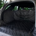 thumbnail image 1 of Bulldogology Premium SUV Cargo Liner Funda de asiento para perros – Funda de carga para maletero de mascotas, resistente al agua, respaldo antideslizante, lavable, con protección de solapa de parachoq, 1 of 5
