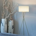 thumbnail image 2 of Brightech Jaxon 60" LED Tripod Floor Lamp with Pleated White Shade, 2 of 11