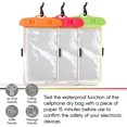 thumbnail image 4 of Waterproof Phone Pouch with Universal Mobile Design Dry Bag Case, 4 of 4