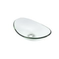 thumbnail image 4 of Miseno MNO-C423-PC Oval 21-1/2" Glass Vessel Bathroom Sink;Polished Chrome Drain, 4 of 6
