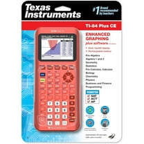 TI-84 Plus CE Color Graphing Calculator, Coral (Metallic)