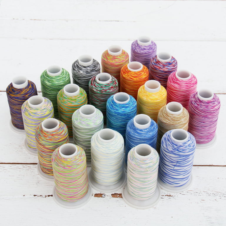 Threadart Cotton Sewing Thread - 1000M Spools - 50/3 - White - 50 Colors Available