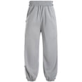 thumbnail image 3 of TiaoBug Kids Boys Sport Pants Sweatpants Jogger Athletic Casual Pants With Pockets Gray 3-4, 3 of 7