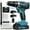 Blue, variant on Cshidworld 20V Cordless Drill, Electric Power Drill Set with 2 Battery & Charger, 3/8" Keyless Chuck, 2 Variable Speed & LED Light, 266 In-lb Torque, 25+1 Position and 34pcs Drill/Driver Bits(Blue)