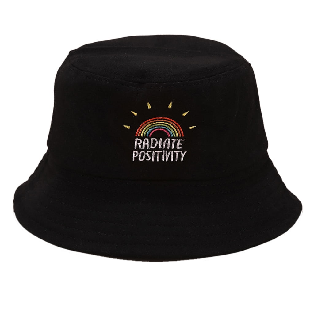 The Bronx Embroidered Bucket Hat, Royal / One Size