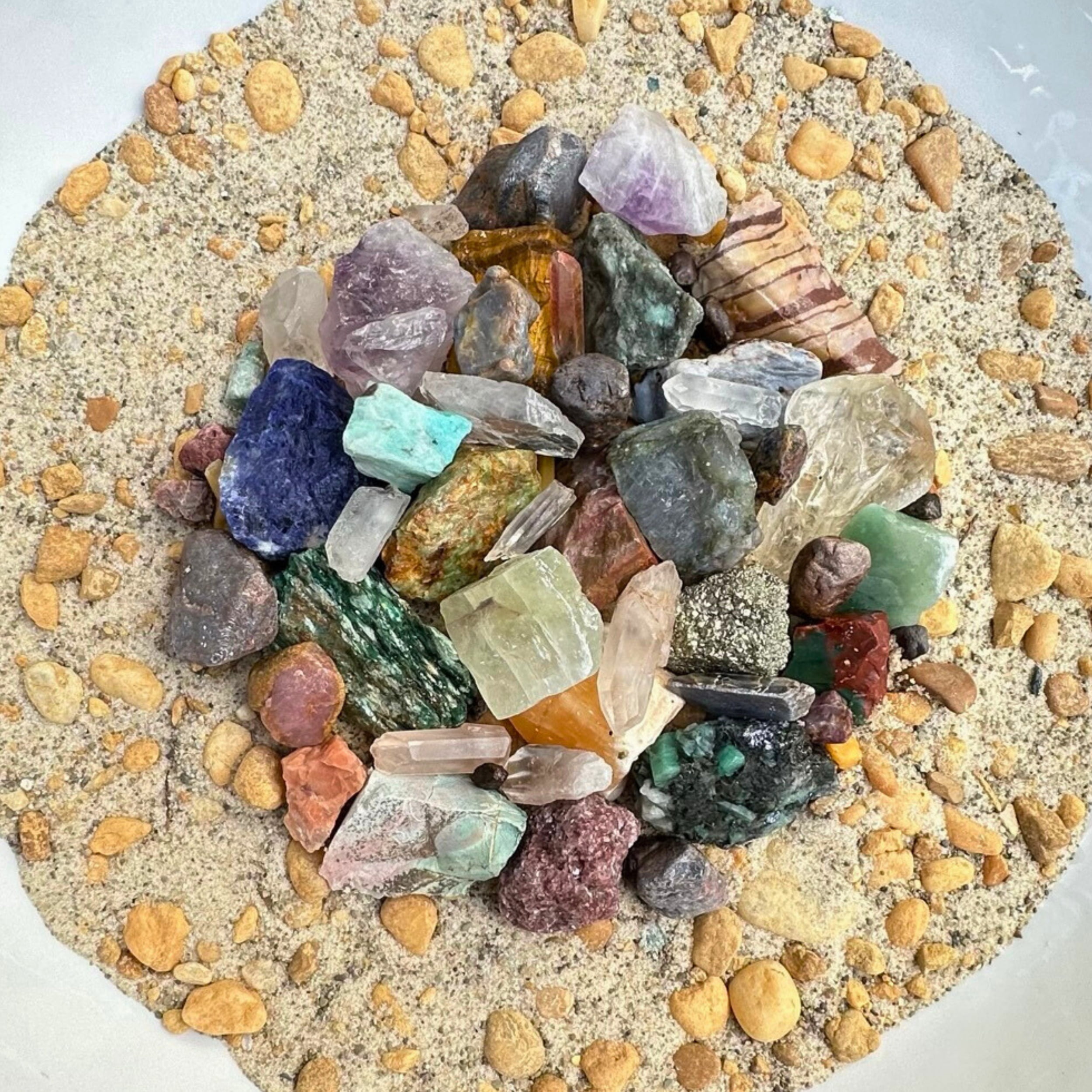 Multicolor Mining Paydirt Kit Loose Gemstone, 10 lb - Walmart.com