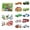 Style 4, variant on Giaone Creative Foldable 3D Paper Art Set Childrens Crafting With Instructions