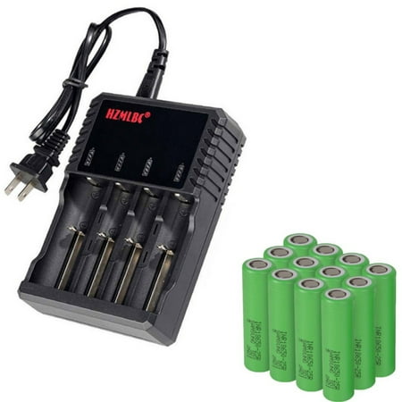 Universal Smart Battery Charger 4 Bay for Rechargeable Batteries for Li-ion
