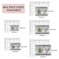 thumbnail image 6 of Grey Christmas Outdoor Rug 6x9 Ft, Non Slip Washable Area Rug, Xmas Tree Snowman Bear Snowfall Plaid Patio Rugs Carpet Runner, Large Floor Mat for Indoor/Outdoor Deck Porch Camping, 6 of 8