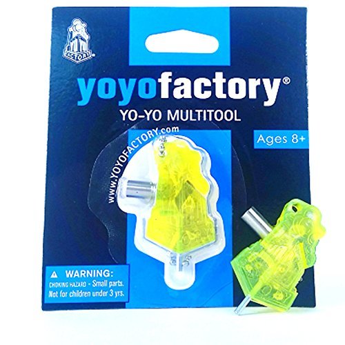 YoYoFactory MultiTool YoYo Bearing Removal Tool Translucent Yellow