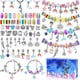 thumbnail image 1 of de kits de joyería de bricolaje, kit de pulseras de dijes de bricolaje para niñas, juguete de joyería para niños para 6 7 8 9 10 11 12 años Shuxiu Wang  9024715003232, 1 of 5