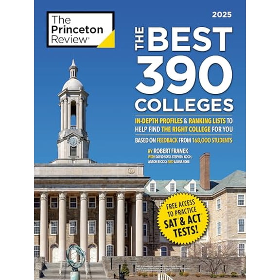 Pre-Owned The Best 390 Colleges, 2025: In-Depth Profiles & Ranking Lists to Help Find the Right College for You (Paperback) 0593517504 9780593517505
