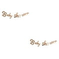 thumbnail image 3 of Maytalsory String Shower Banner With Unique For Memorable Baby Shower Baby Shower Banner Paper Stand-out Good Demonstrating Effect Rose Gold babyshower 2Set, 3 of 5