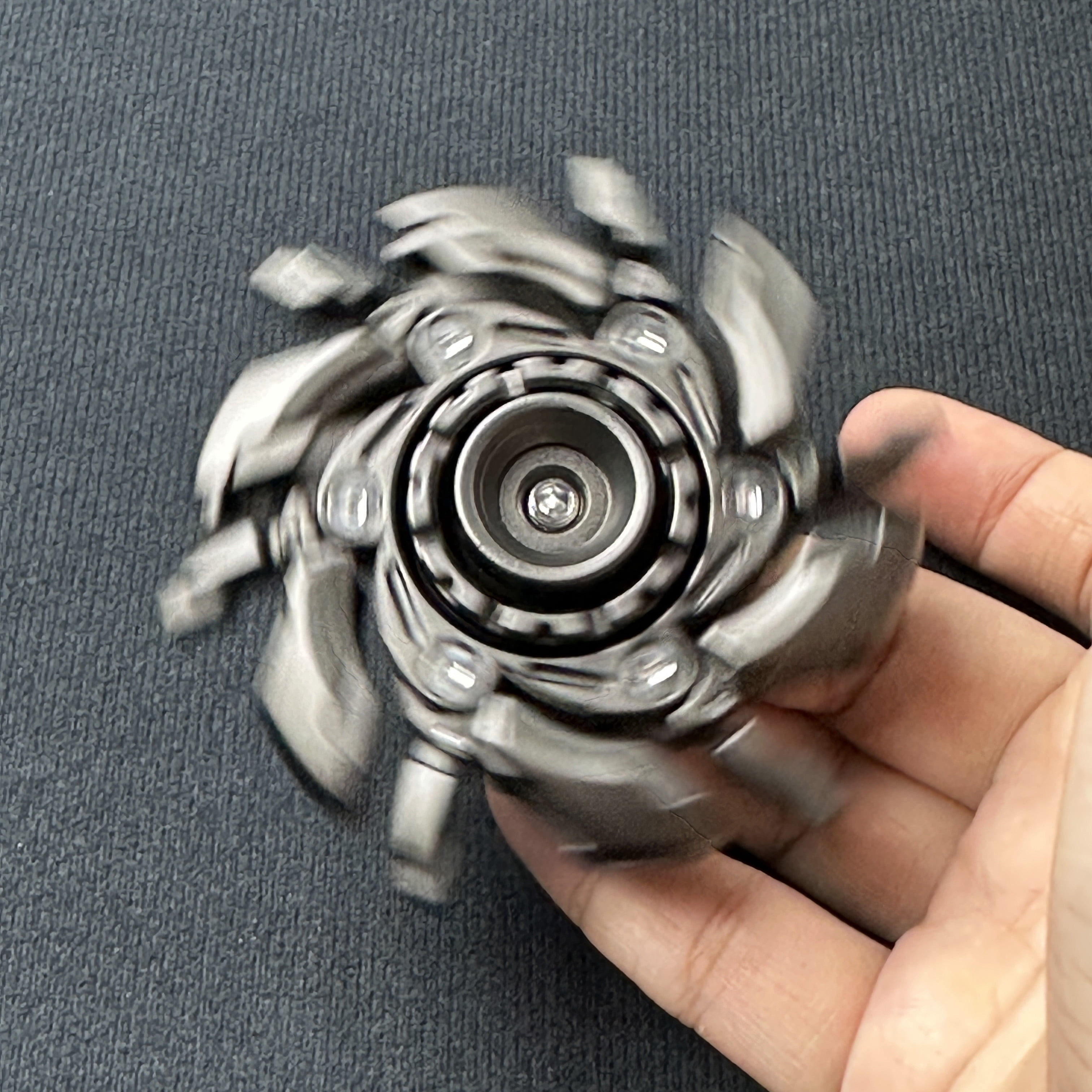 EDC Fidget Sliders Grumpy 03 Fidget Spinner Open Armor Spinning TopFidget Toys Stress Relief for Adults Magnetic Metal