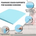 thumbnail image 5 of ToyKingdee Furniture Seat Support - High-Density Foam Couch Sofa Cushion Support Cushion Sag Repair Replacement for Sofa Couch Loveseat Chair ​Sagging Seat, 5 of 6