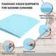 thumbnail image 5 of Inserto de soporte de cojín de sofá de espuma curva de alta densidad para almohadillas de asiento hundidas, almohadilla de esponja de repuesto para sillas, sofás y sillones, 50 x 50 x 5 cm, relleno, 5 of 6
