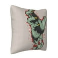 thumbnail image 2 of ZICANCN Horror Monster Blood Hand Decorative Throw Pillow Covers, Bed Couch Sofa Decorative Knit Pillow Covers for Living Room Farmhouse, 18"x18", 2 of 8