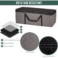thumbnail image 4 of 2 Pack Outdoor Storage Bag 47 Gal with Zipper & Padded Handle, 35 Inch Water-Resistant Dustproof  Home Storage Bag, 4 of 5