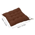 thumbnail image 4 of Tuvgenk Seat Cushion Coffee Pressure Relief Office Seat Cushion Pillow Comfortable Thick Square Polyester Chair Pad for Home, 4 of 5