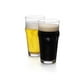 thumbnail image 3 of Pub Juego De 6 Vasos De Vidrio Soplado Para Agua Cerveza, 3 of 3