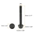 thumbnail image 2 of M6x55mm Hexagonal Brida Pernos, 5uds 10.9 Grado Carbono Acero Hexagonal Cabeza Tornillos, 2 of 5