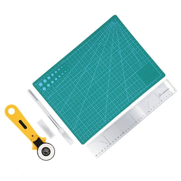 Cutting Mat, Self Healing Mat Crafting Tool Kit, Paper Fabric Leather