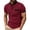 Red, variant on CHGBMOK Mens Casual Henley Shirts Short Sleeve Button Golf Shirts Slim Fit Shirt with Pocket & Collar Spring Summer Trendy Tops