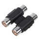 thumbnail image 3 of Kuymtek Conector RCA hembra a RCA hembra Adaptador de conector de cable AV (2 en 1) Kuymtek 2xs2ng1du2ut7xk0D01, 3 of 9