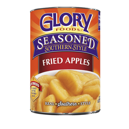 Glory Foods Canned Seasoned Fried Apples, 14.5 oz, Can
