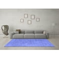thumbnail image 3 of Ahgly Company Indoor Rectangle Oriental Blue Industrial Area Rugs, 2' x 3', 3 of 4