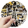 thumbnail image 5 of 50-Piece 2026 Graduation Themed Set, Cute Funny Cartoon Glitter Waterproof Stickers, Vinyl Stickers for Cars, Stickers for Water Bottles, Graduation Party Favors for Guests;, 5 of 9