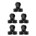 thumbnail image 1 of Shengyu 4 Pieces52mm Elastic *RC Car Tires Wheel Rims Hub Running Racing Drifting Tyres On-road Crawer Assembly Accessories Round Disc/Black 5Set, 1 of 6