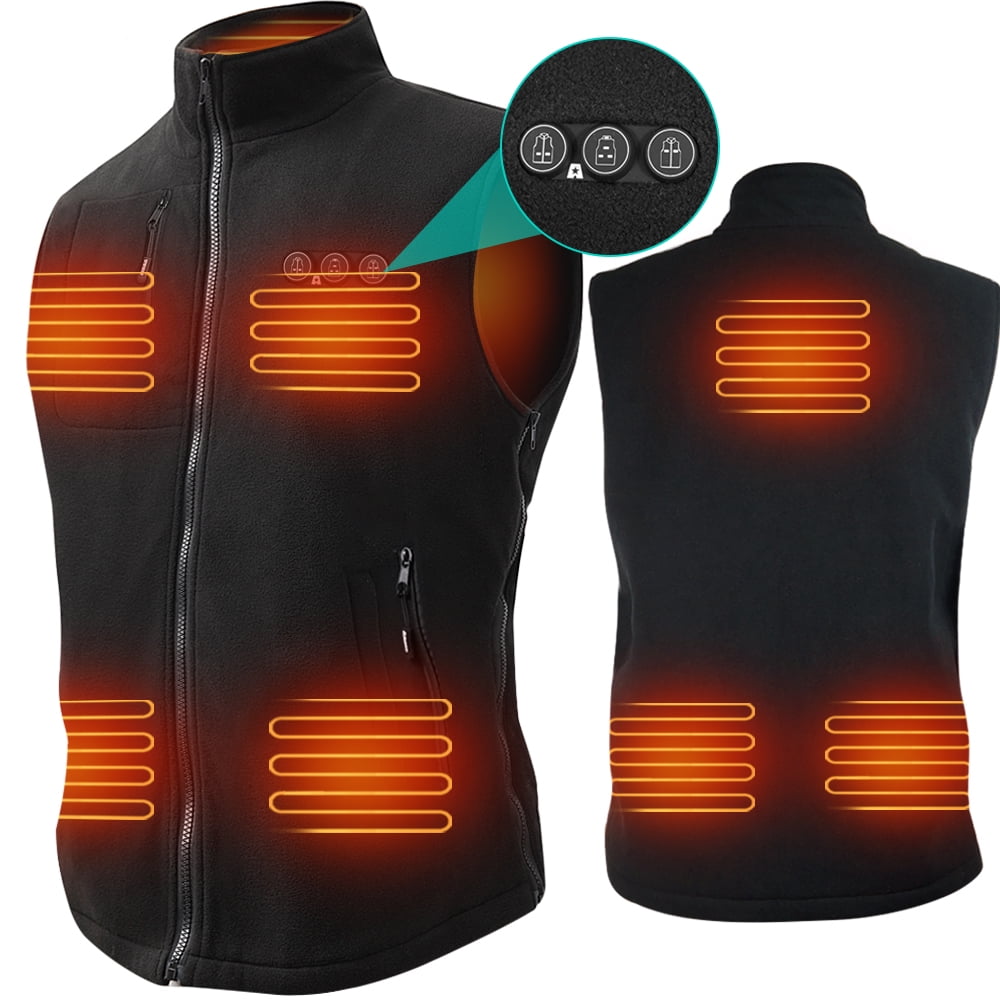 ARRIS Fleece Heated Vest with 7.4V 