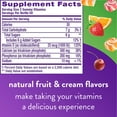 thumbnail image 4 of (2 pack) Vitafusion Chewable Calcium Gummy Vitamins, Fruit and Cream Flavored, 100 Count, 4 of 9