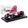 thumbnail image 5 of Alfa Romeo C42 #24 Zhou Guanyu F1 Formula One "Bahrain Grand Prix" (2022) with Display Case 1/43 Diecast Model Car by Bburago, 5 of 5