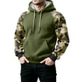 thumbnail image 4 of Funny Camo Hoodie Novelty Abstract Theme Hoodie Sweatshirt for men 2038 Green 3XL, 4 of 5