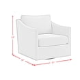 thumbnail image 6 of Picket House Furnishings Hannah Swivel Chair in Freya Light Blue, 6 of 7