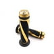 thumbnail image 1 of Publillas de motocicleta Parte Profesional Simple Modificación Pieza Reemplazo Cubiertas Accesorio para Decoración Para Protección Decoración Use Golden 1 Par Inevent VI002068-02, 1 of 7