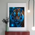 thumbnail image 2 of Diamond Art Kits for Adults - 5d Majestic Blue Eyed Tiger Forward Diamond Painting for Adults, Diamond Art for Adults Beginners, Diamond Painting Kits for Adults for Home Wall Decor, 2 of 7