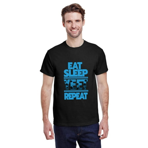 Jey Uso Eat Sleep Yeet Repeat Funny WWE Wrestling Unisex T-Shirt, for men & women, up to size 5XL