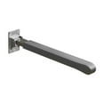 thumbnail image 2 of Barra de apoyo Fernando Pasamanos de inodoro plegable antideslizante para baño gris, 2 of 8